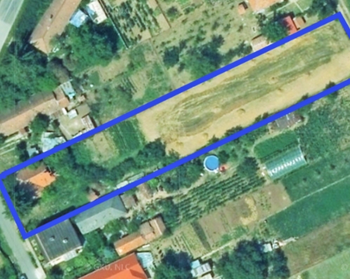 Stavebný pozemok Jasová, okr. Nové zámky
