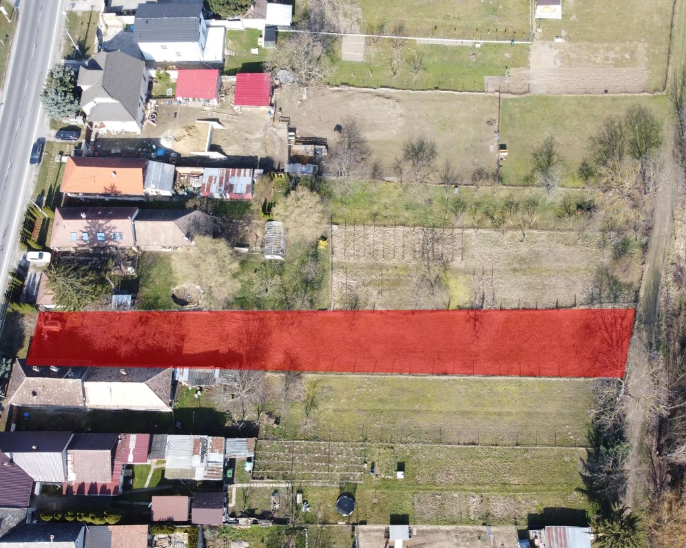 Predaj, stavebný pozemok 1115m2 Boleráz, okr. Trnava